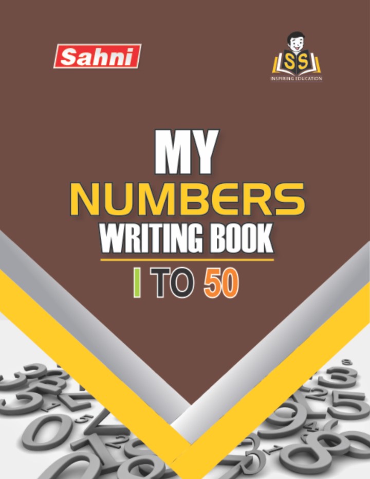 My Numbers Writing Book 1 to 50